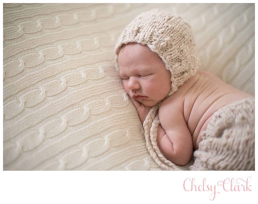 Denver Newborn Photographer Baby Boy Back Wrinkles